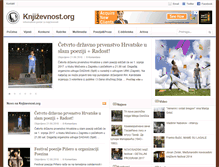 Tablet Screenshot of knjizevnost.org